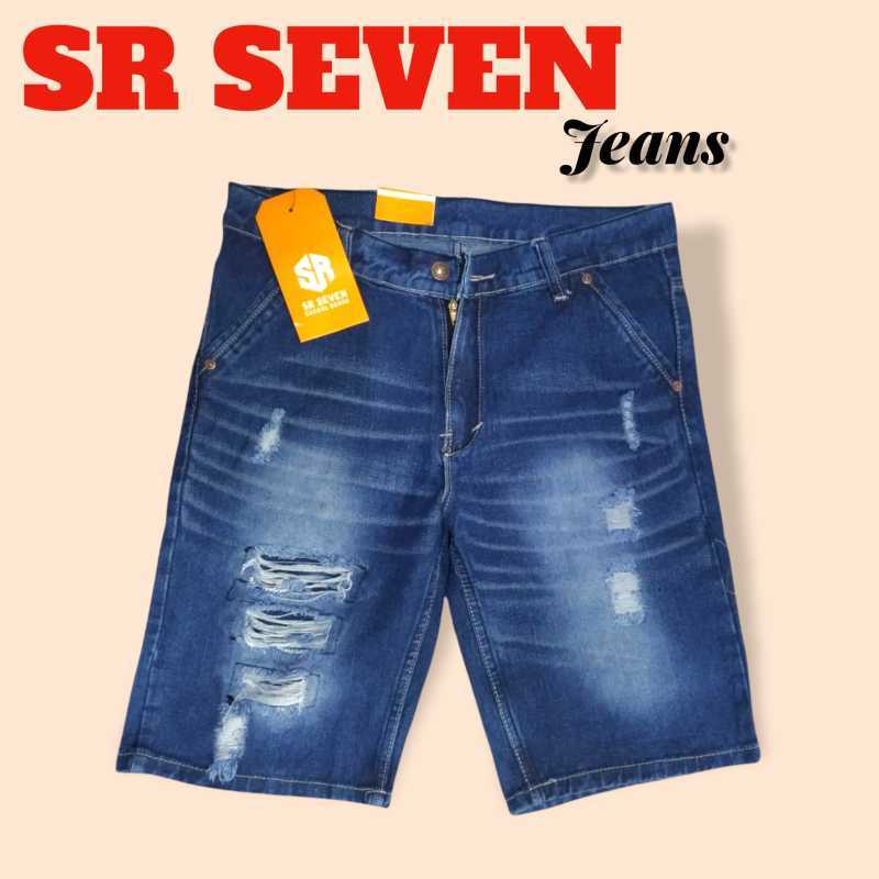 Promo CELANA PENDEK JEANS SOBEK TERBARU 