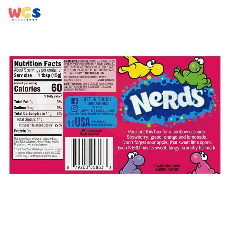 43 spark ingredients label