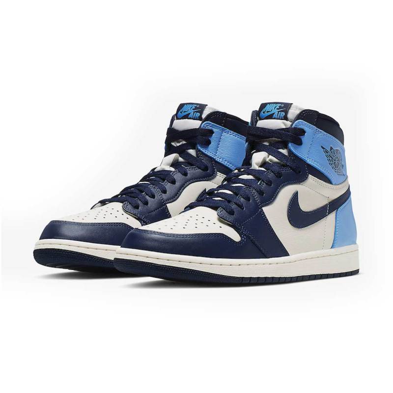 Retro High Obsidian UNC Sepatu Olahraga 