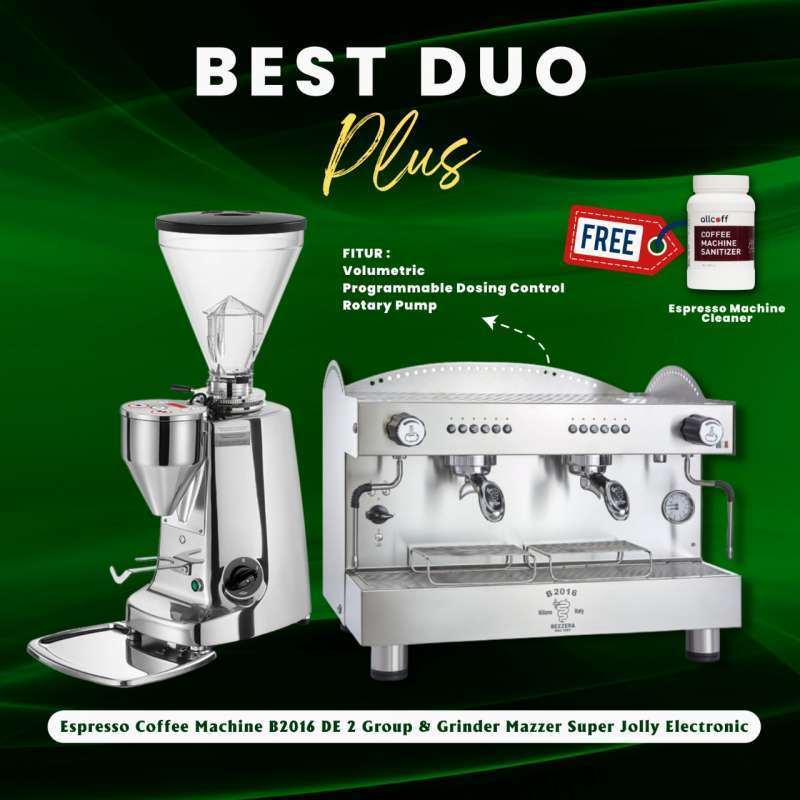 Promo BEST DUO Mesin Kopi Espresso Machine B 2016 2 Group