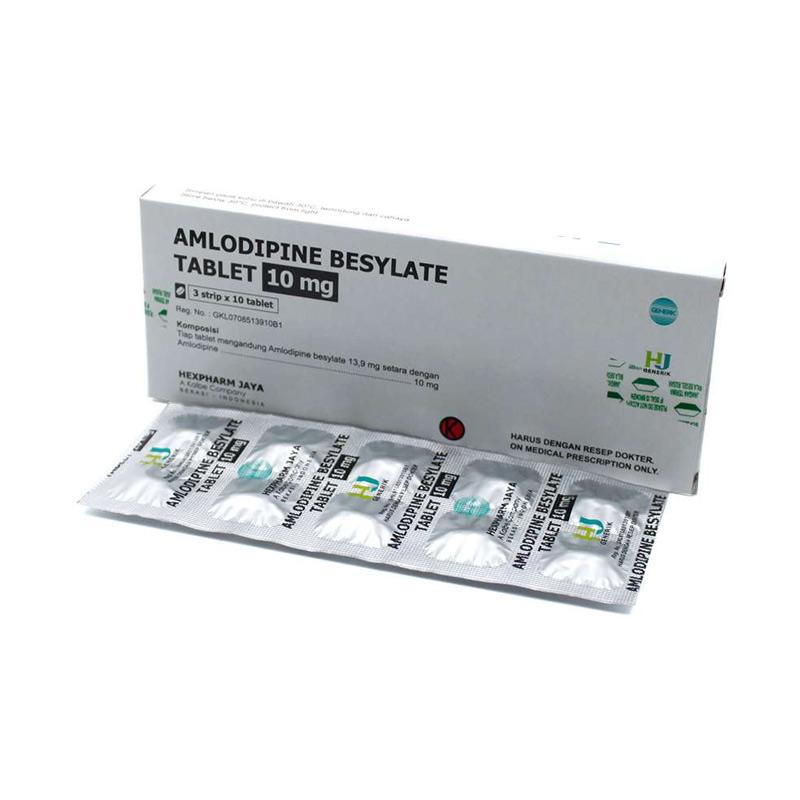 Kegunaan obat amlodipine besilate 5 mg