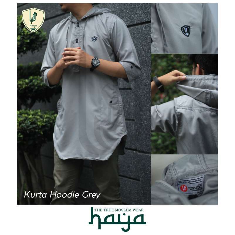 Promo Baju Koko Hoodie Asassint Qurta Muslim Pria Premium Kurta Moslemo Koko 3 4 Qurta Muslim Pria Abu abu M Diskon 40 Di Seller Makhi Bayya Official Store Rahayu Kab. Bandung Blibli
