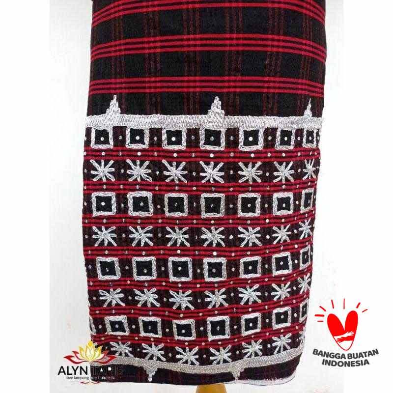 ALYN TAPIS - Kain Tapis Kotak Silver 