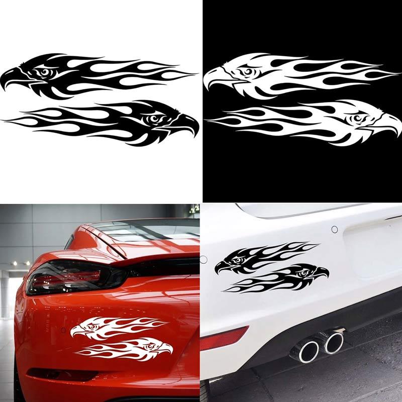 Jual Bluelans Eagle Eye Auto Car Styling Sticker Vehicle Body Window Decals Decoration 1 Pair Online September 2020 Blibli Com