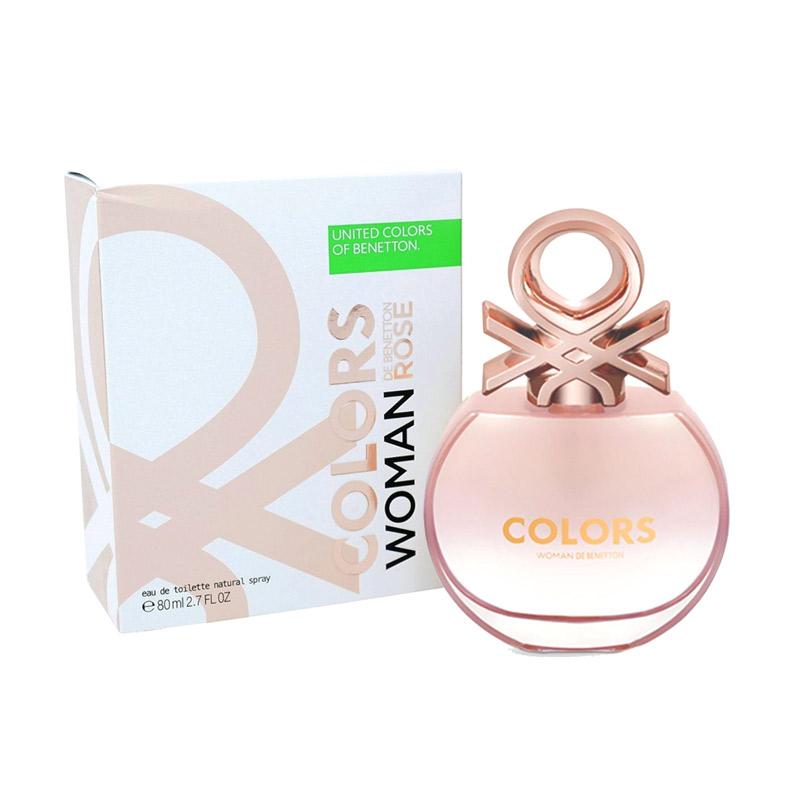 Jual Benetton Colors De Benetton Rose Woman Edt Parfum Wanita 80 Ml Online Desember 2020 Blibli