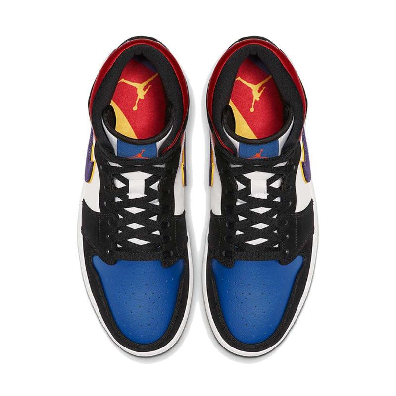 nike air jordan 1 mid lakers