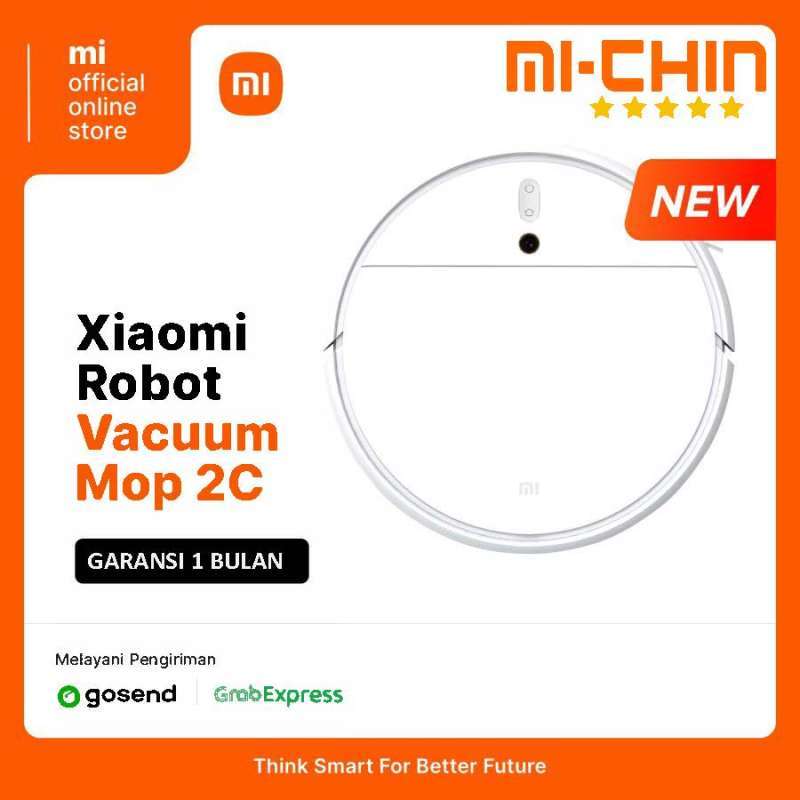 Jual XIAOMI MIJIA 2C Smart Robot Vacuum Cleaner Sapu Vacum Pel 3in1 -  Global Version di Seller Mi-Chin Shop - Kota Jakarta Barat, DKI Jakarta |  Blibli