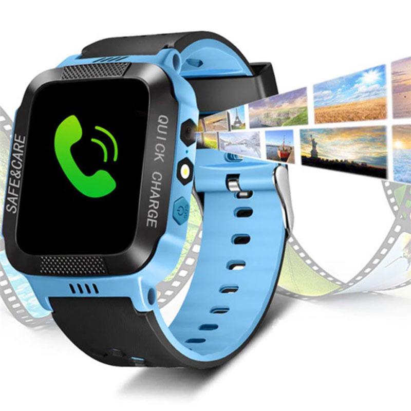 Jual DOBROA Y21S Kids Smartwatch With Camera Anti Lost SOS