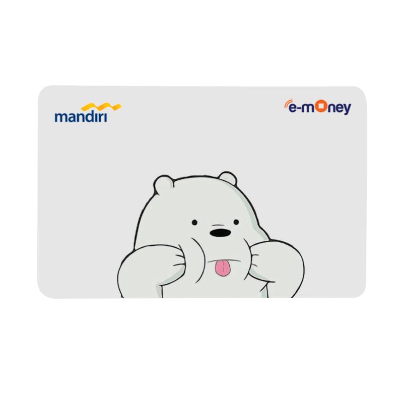 Jual Mandiri E Money Winlycollections We Bare Bears Grizzly Panda Ice Bear Kartun Movie Kartu Emoney Etoll 1 Sisi Saldo 30 000 Online Oktober 2020 Blibli Com