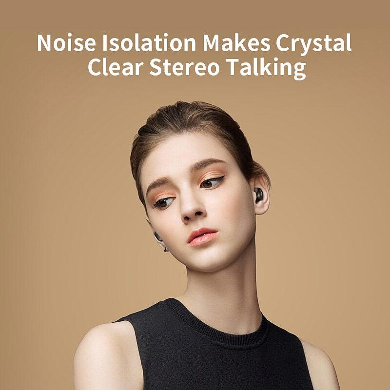 qcy t2c t1s tws bt5 0 wireless earphones with dual mircophone 3d bluetooth stereo headsets