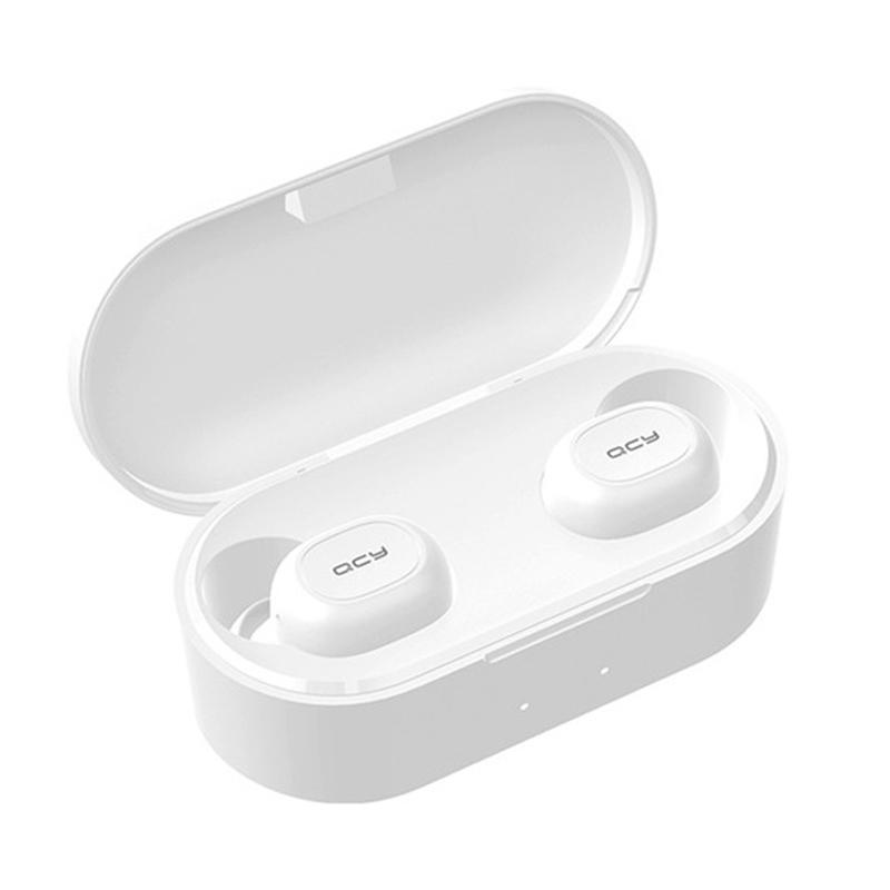 qcy t2c t1s tws bt5 0 wireless earphones with dual mircophone 3d bluetooth stereo headsets
