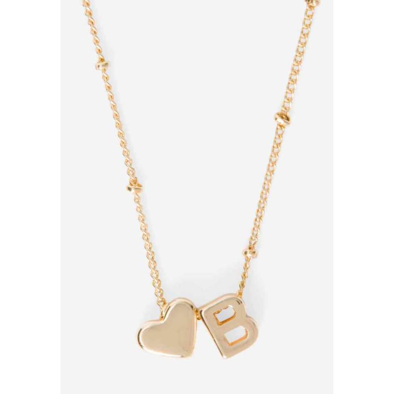 Jual Justice Initial Heart Necklace B 