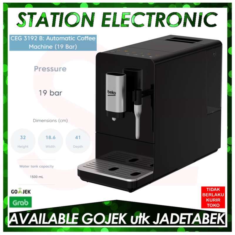 Promo BEKO Coffee Machine CEG3192B- 19 