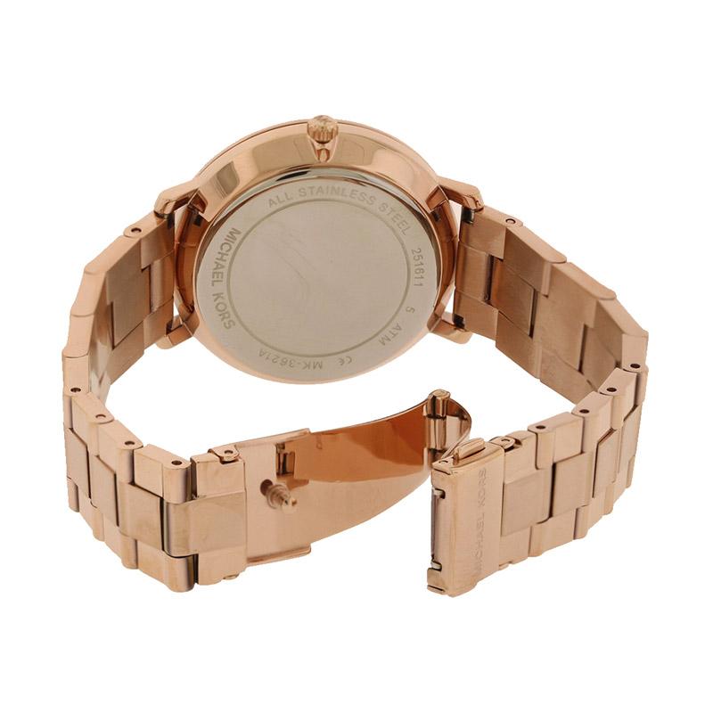 jam tangan mk rose gold