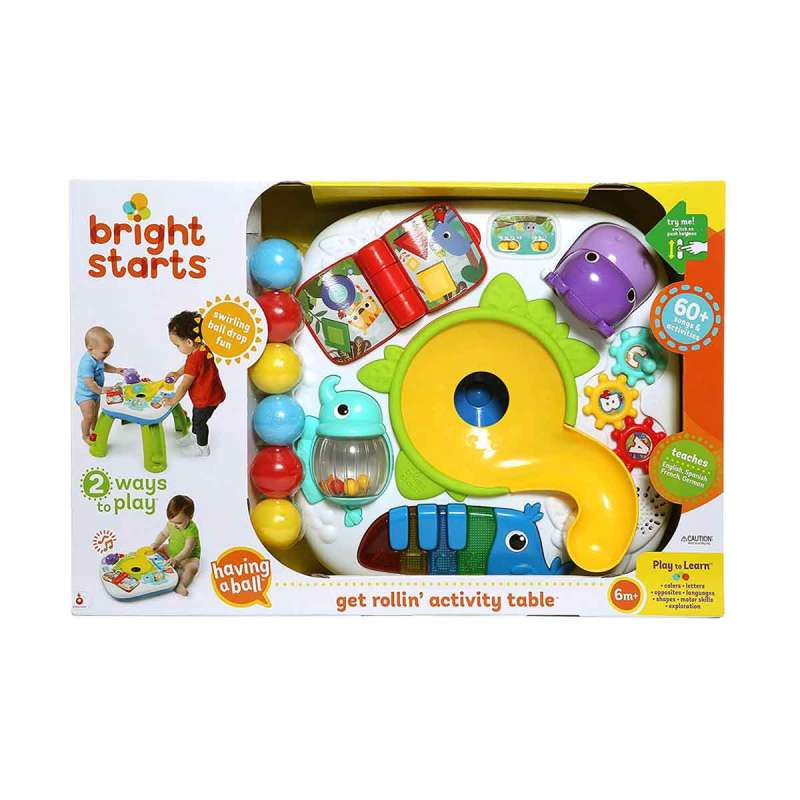 Jual Bright Starts Hab Get Rollin Activity Table Online Juli 2020