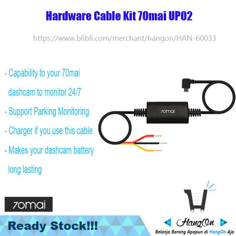 70mai Hardware Kit Parking Monitoring Cable