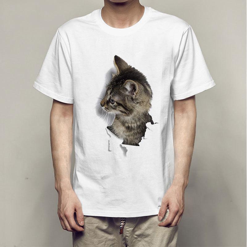 mens cat tee shirts