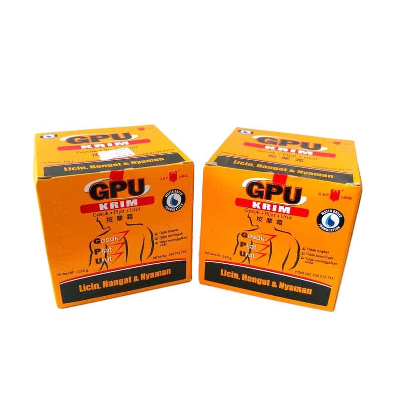 Jual Cap Lang Gpu Cream 250gr Per 2pcs Online Oktober 2020 Blibli Com