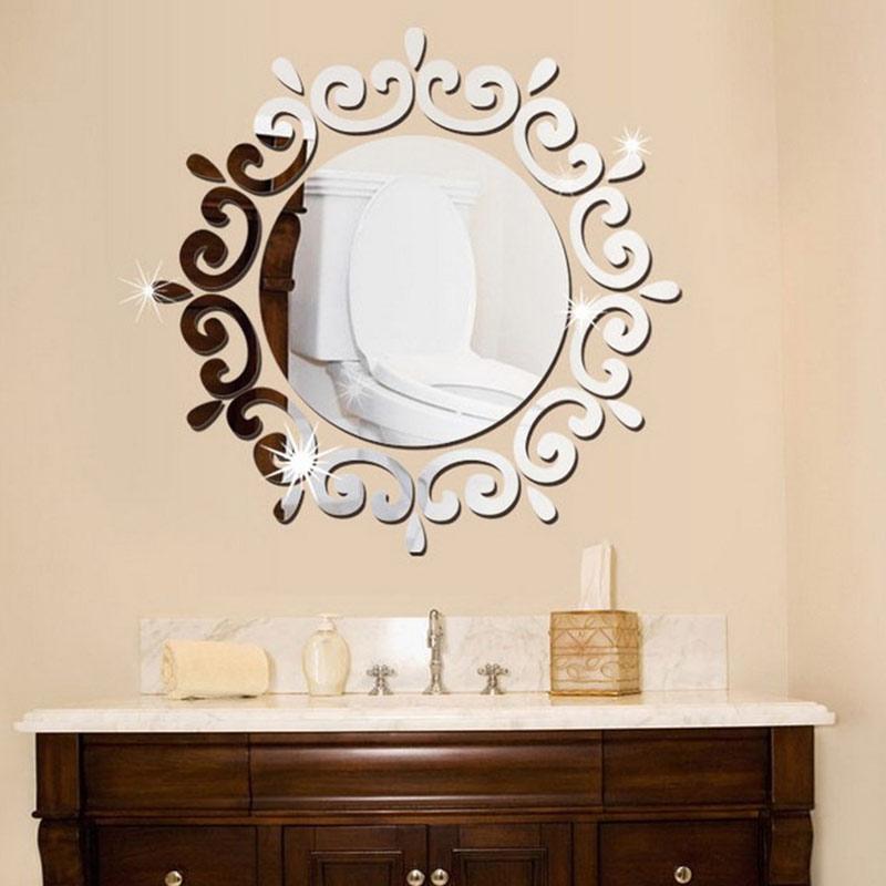 Jual Eds Creative 3d Wall Decals Diy Mural Mirror Stickers For Home Decoration Murah Agustus 2020 Blibli Com