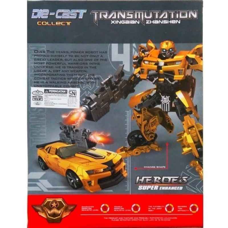 Mainan transformers bumblebee sales