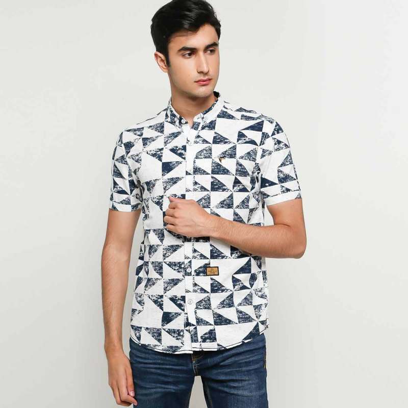 Jual Emba Jeans Men Stevan Two Kemeja Pria Navy 112 24401 92 Online Februari 2021 Blibli