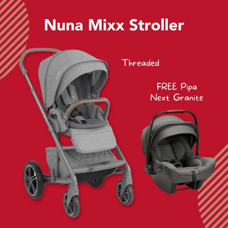 Jual Nuna Mixx Stroller Threaded Special Edition w Pipa Next