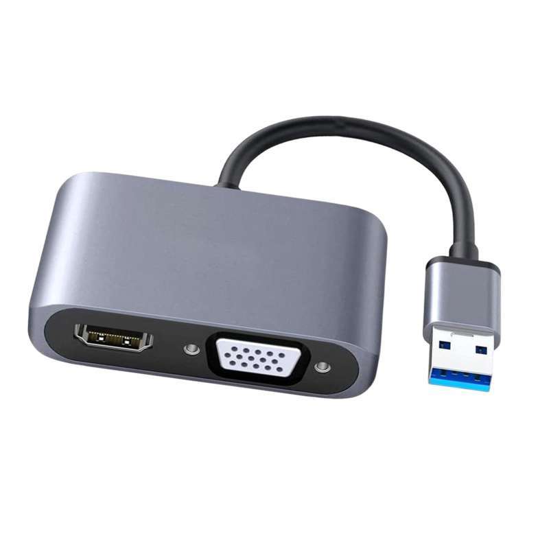 Jual USB 3.0 to Dual HDMI Multiple Display - Bisa extend up to 8 Monitor -  Jakarta Barat - Megatron.biz