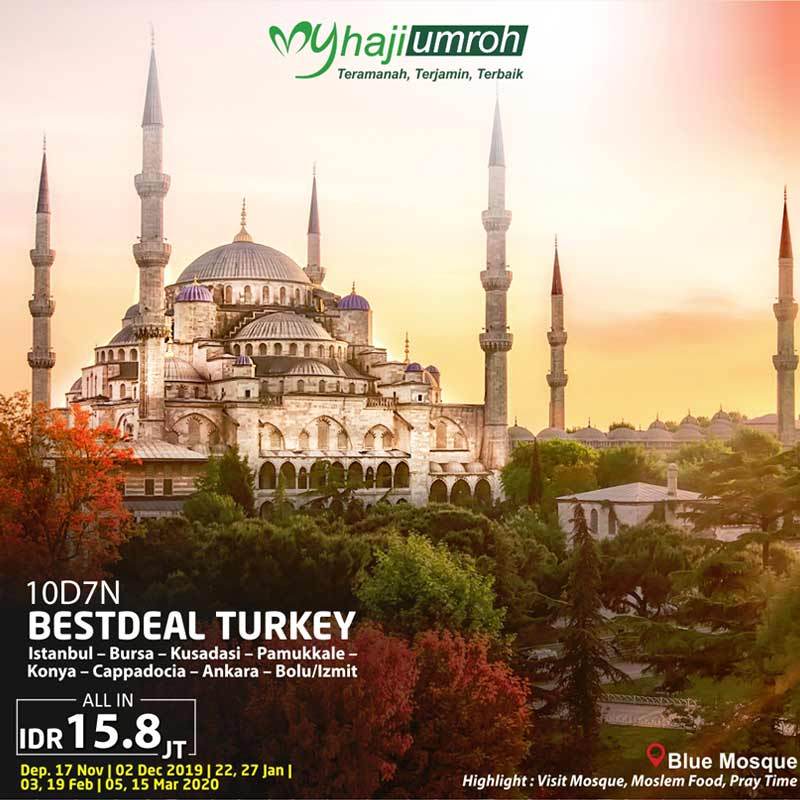 Jual My Tours Best Deal Turkey By Etihad Airways Paket Tour 10 Hari Online Oktober 2020 Blibli Com