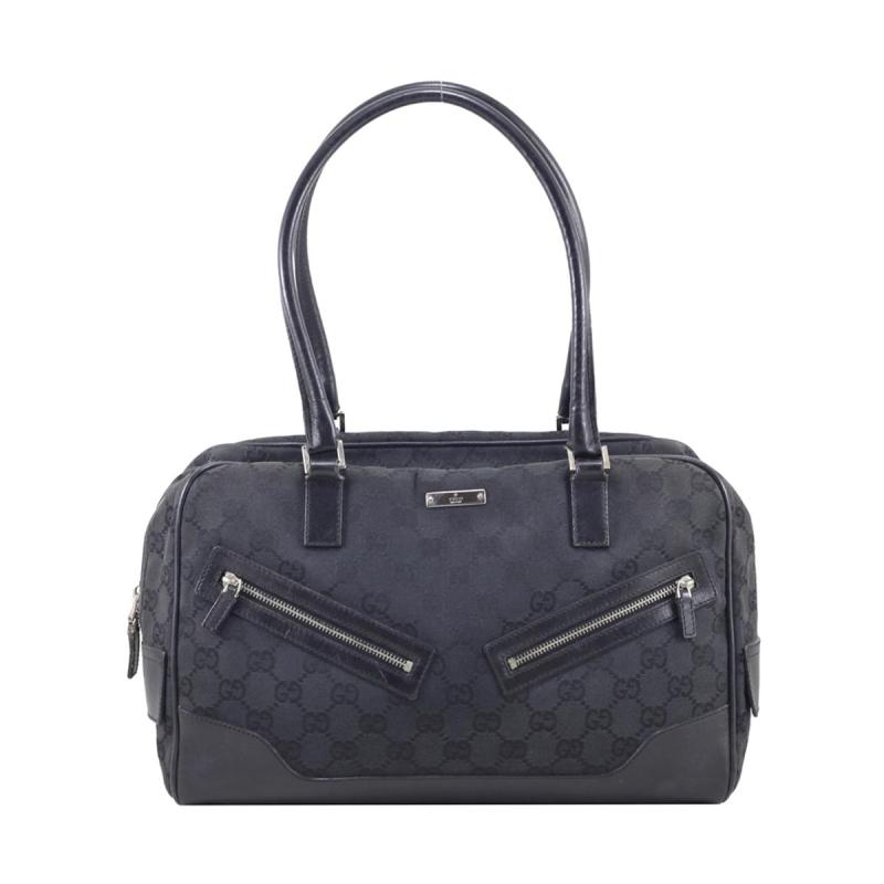 Gucci bowling bag hotsell black