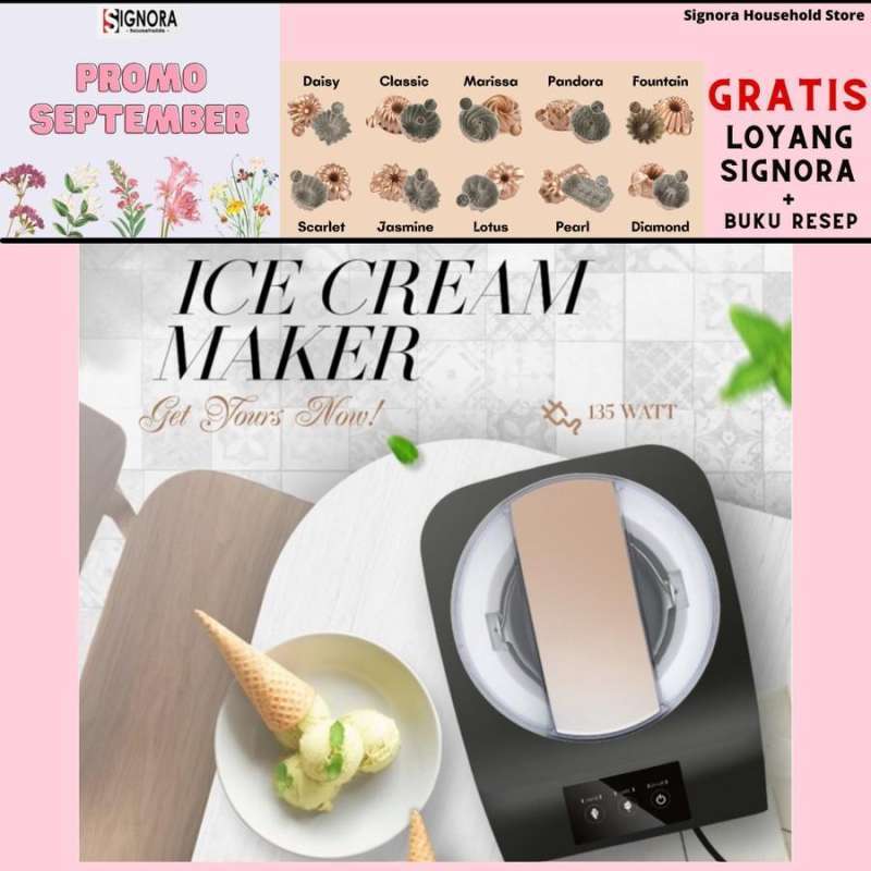 Jual ice top cream maker