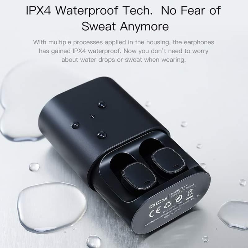 Jual Qcy T1 Pro Bluetooth Wireless Tws Earphone With Touch Control Online September 2020 Blibli Com