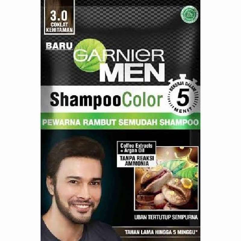 Garnier men shampoo color discount