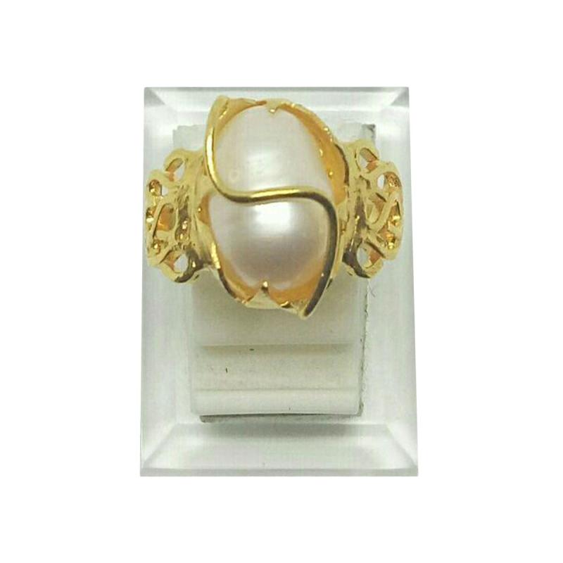 Jual Nje Collection Cincin Mutiara Air Tawar Perhiasan Wanita Putih Lapis Emas 24k Di Seller Nje Shop Kota Jakarta Timur Dki Jakarta Blibli