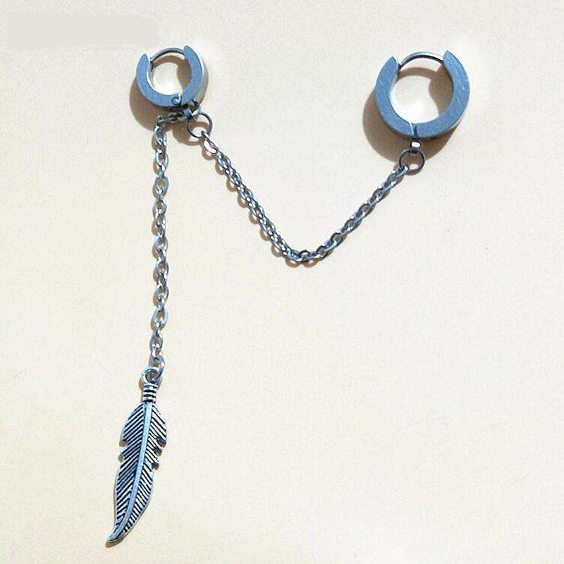 Suga feather best sale earrings