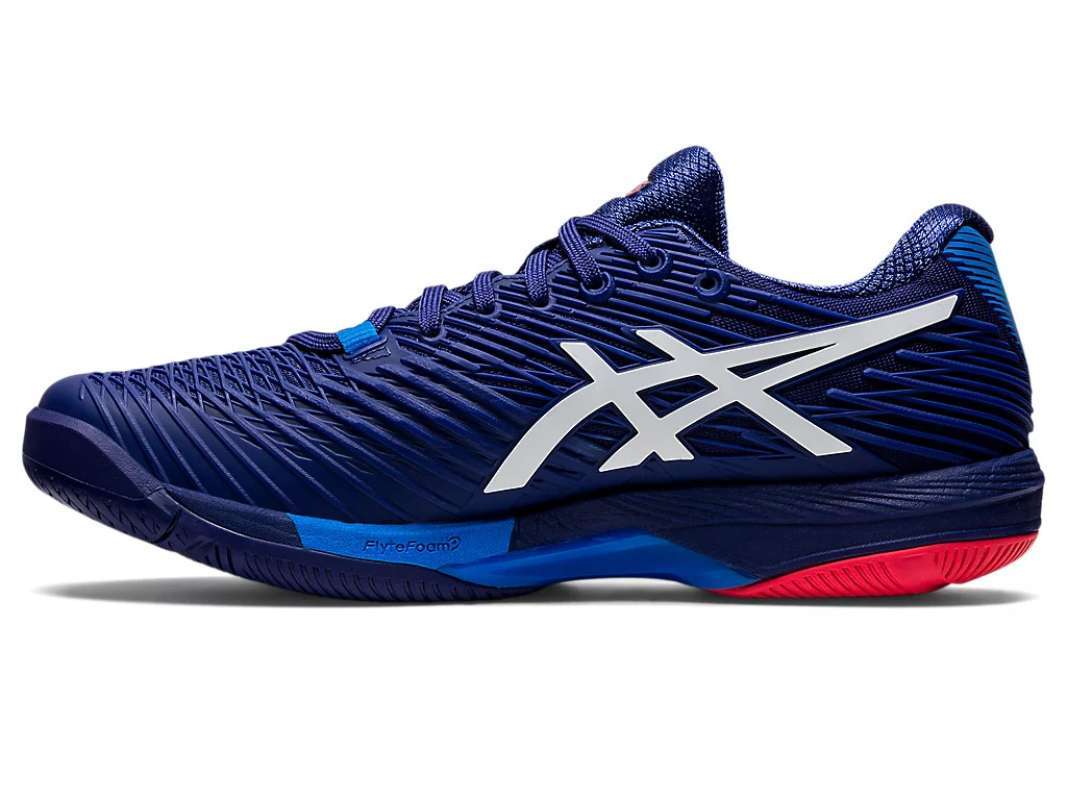 Promo Sepatu Tenis Asics Solution Speed Ff Men Dive Blue/white