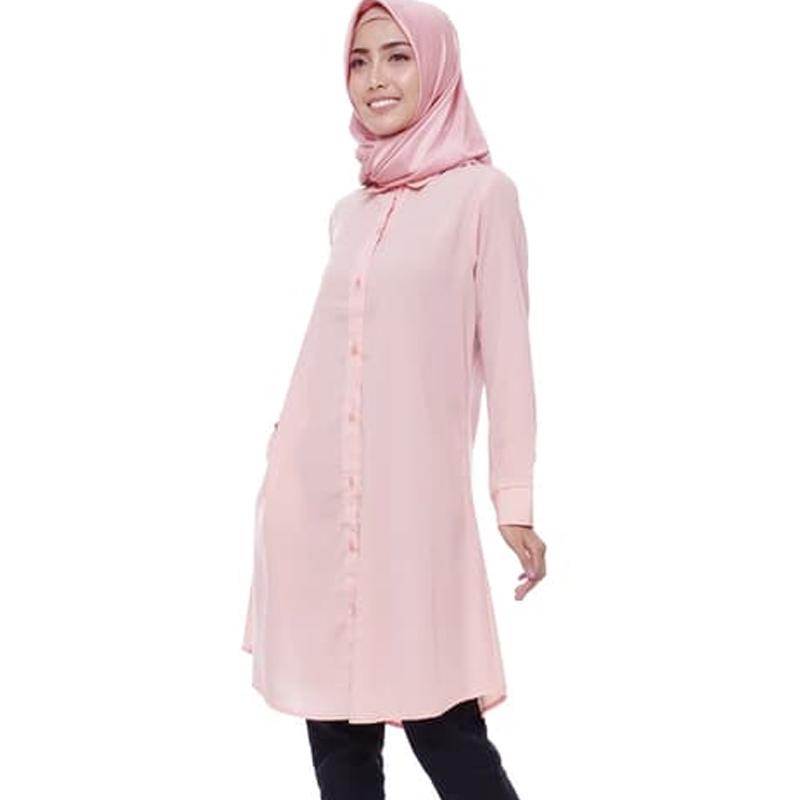 Jual Tazkia Hijab Tunik Pocket Apricot Online November 2020 Blibli Com