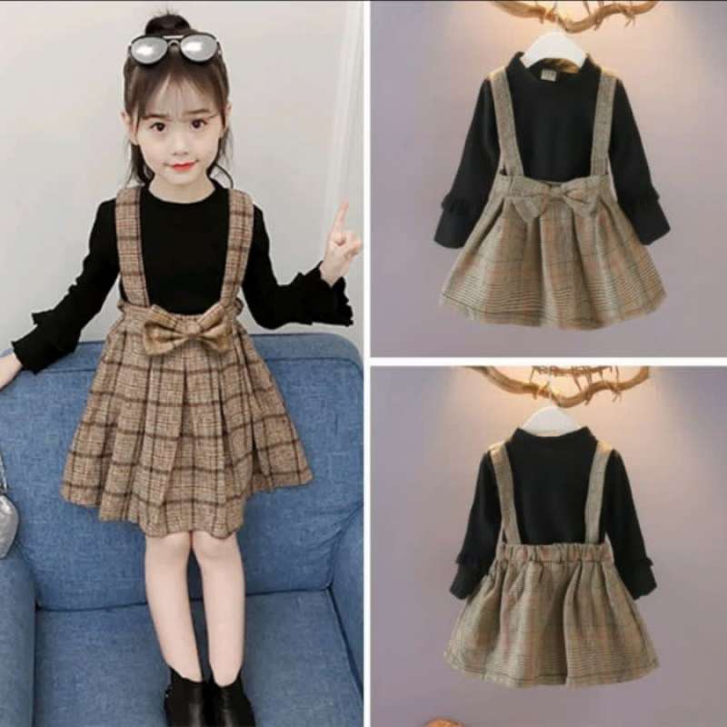 Promo Unik baju anak perempuan baju casual anak - Hitam M Murah Diskon 13%  di Seller bayusmak - Ujung Menteng, Kota Jakarta Timur | Blibli