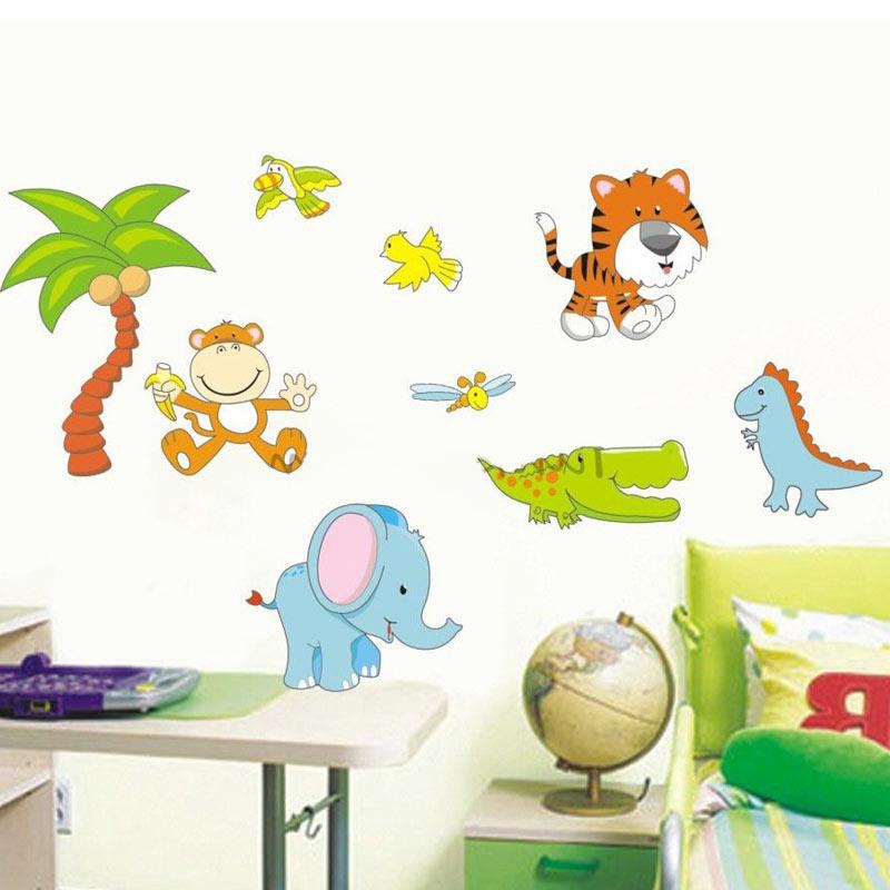 Jual Samhez Xy8052 Baby Animals Wall Sticker 50 X 70cm Online Oktober 2020 Blibli Com