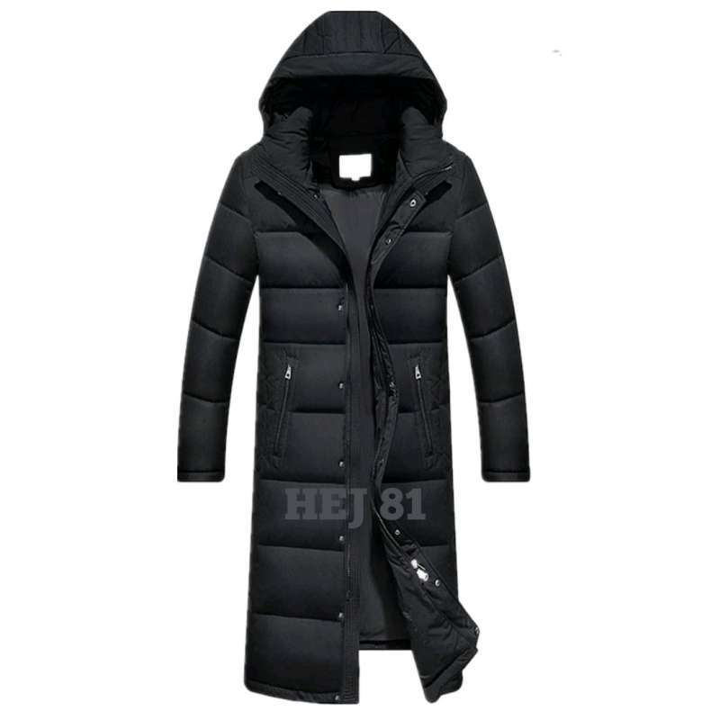 Jual Jaket Winter Mantel Pria Long Coat Musim Dingin Ukuran Jumbo