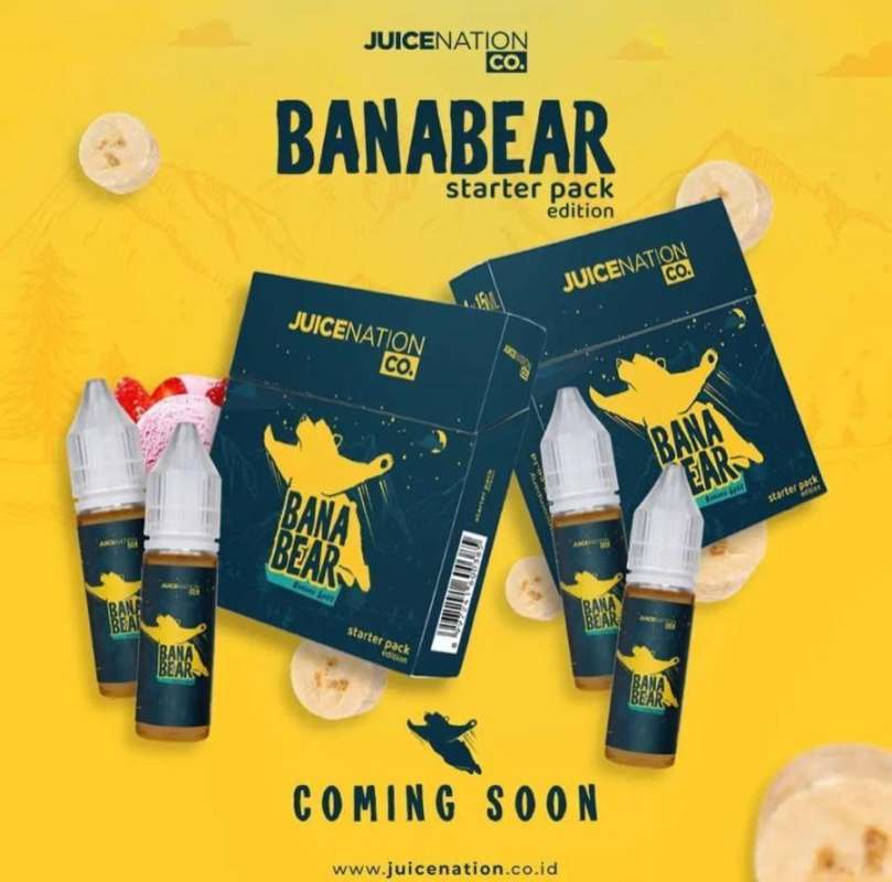 Jual BanaBear Pods Friendly 15ml di Seller Vape Oi Kramat