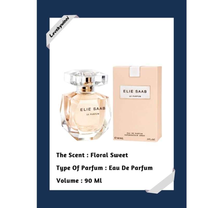 Jual Elie Saab Le Parfum EDP 90Ml di Seller lovebywinni