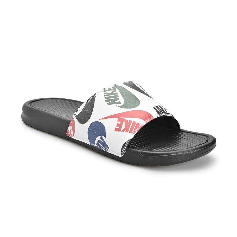 nike men's benassi just do it print slides