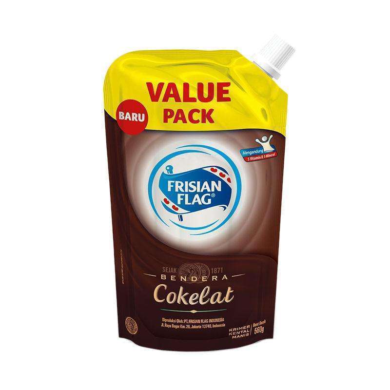 FRISIAN FLAG SKM COKLAT POUCH 545 GR