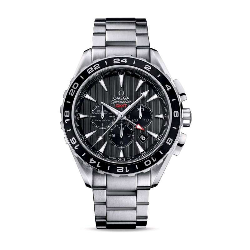 Jual Omega Seamaster Aqua Terra GMT Black Dial Chronograph