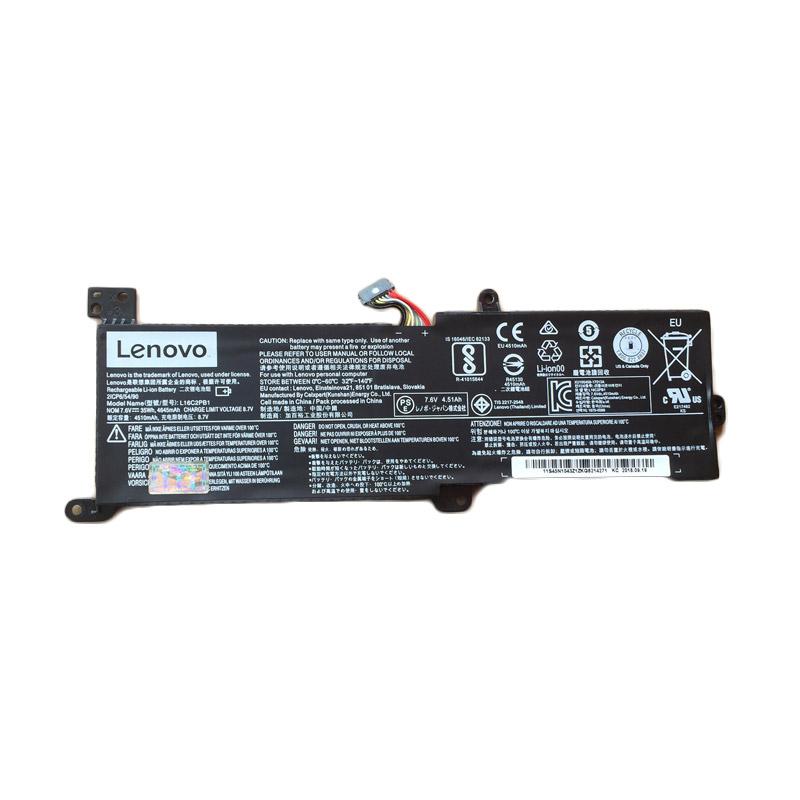 Jual Lenovo Baterai Laptop For Lenovo Ideapad 320 320 14ast 320 15ikb 520 520 15ikb 520 15isk 320 17isk L16c2pb1 Original Online November 2020 Blibli