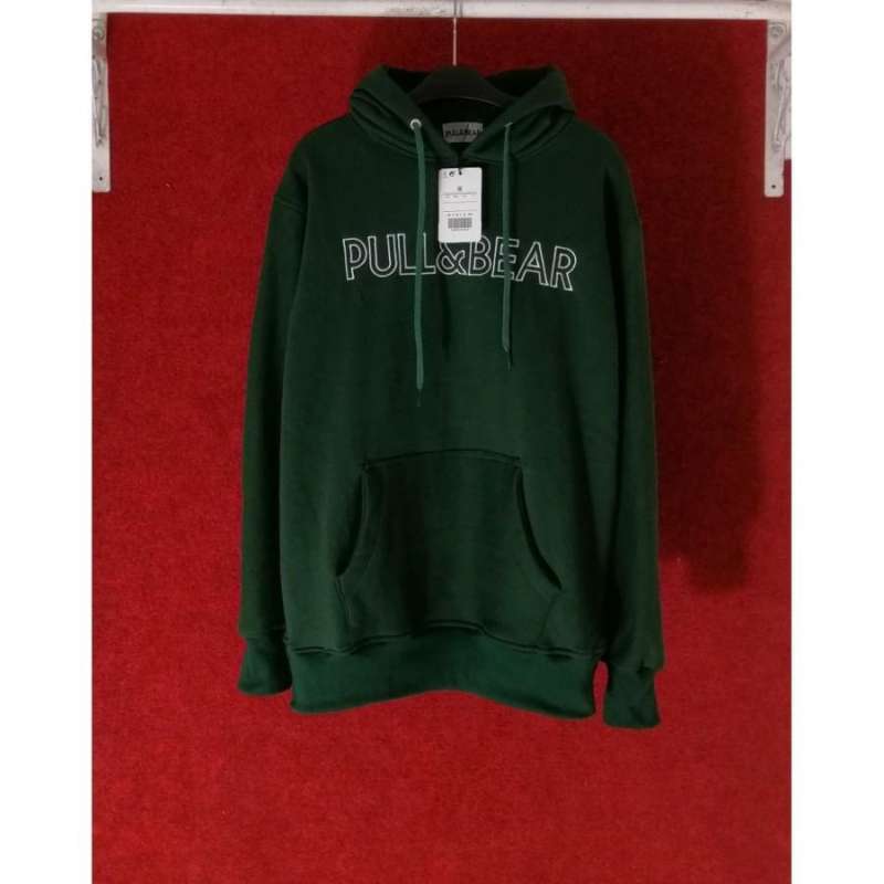 Pull and bear army hoodie store
