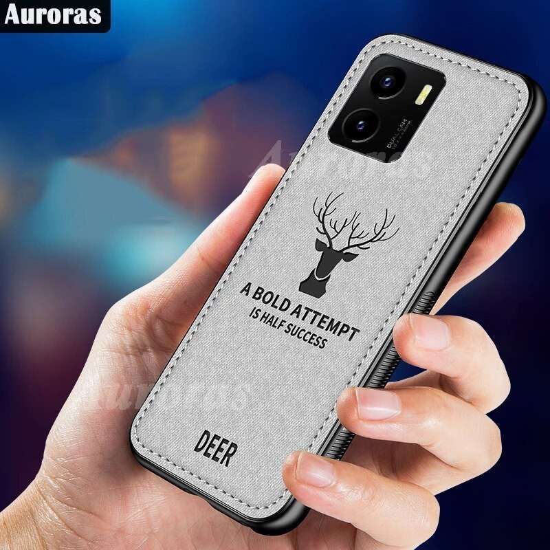 PROMO Case VIVO Y15S 2021 Y01 2022 Softcase Deer Bermotif jeans New Casing  VIVO Y15S 2021 Y01 2022