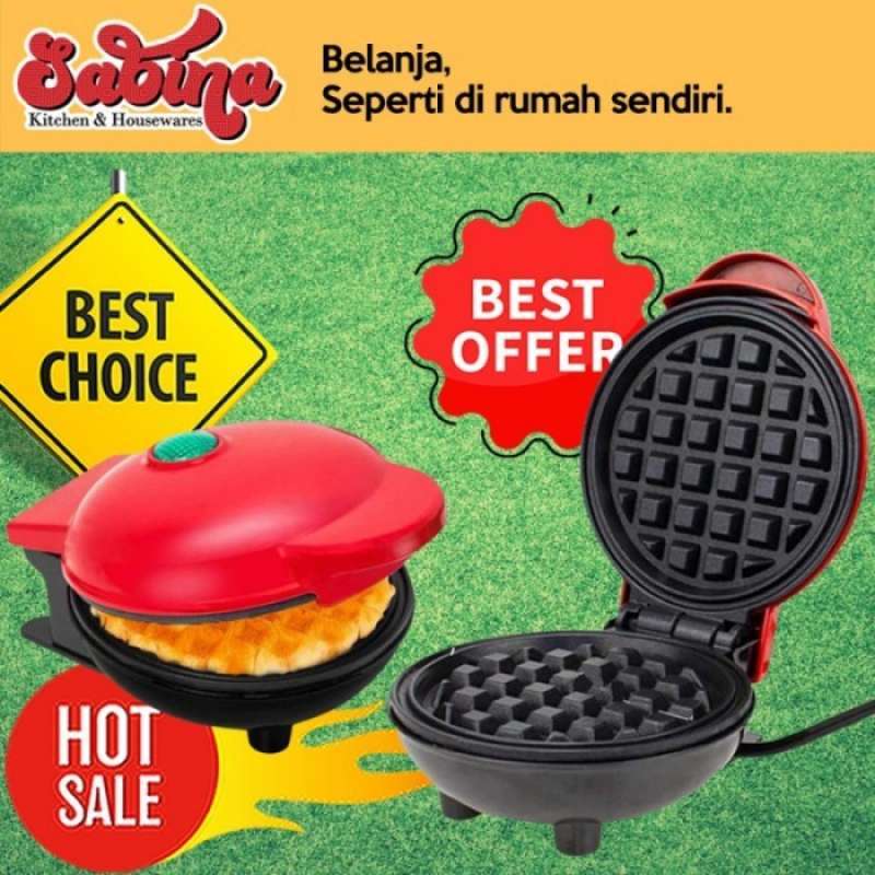 mesin waffle mini