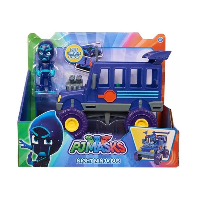 Pj Masks Catboy Gekko Owlette Romeo Night Ninja Vehicles Set Action Figure Hero