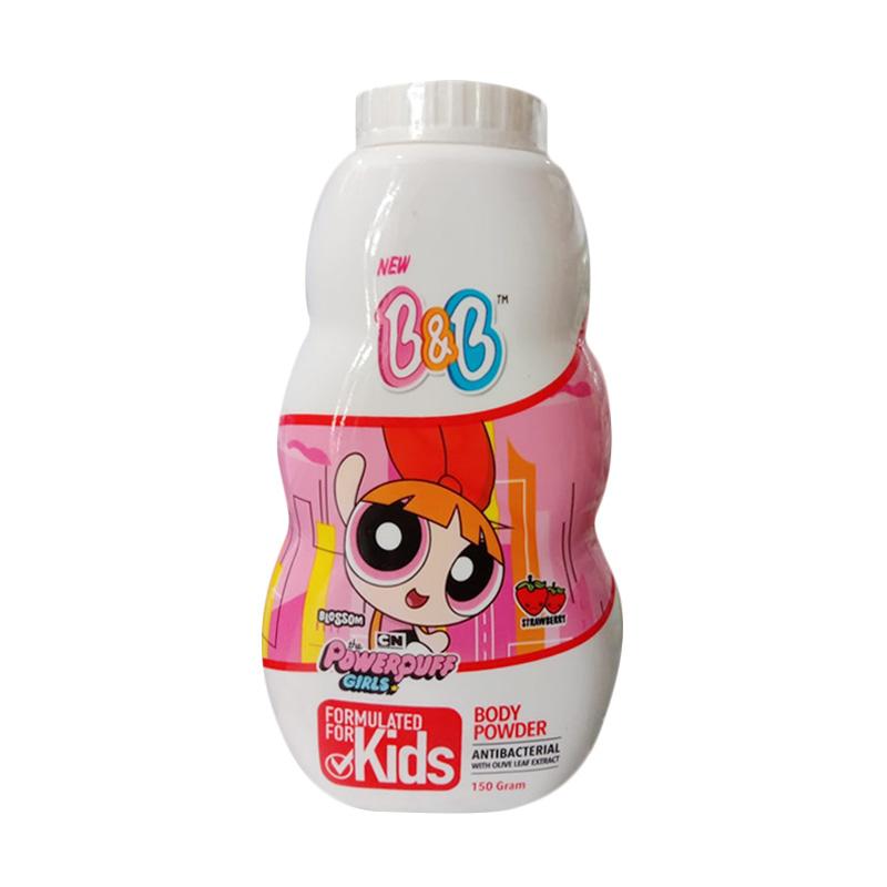jual b b kids bloosom strawberry body powder 150 g online september 2020 blibli com